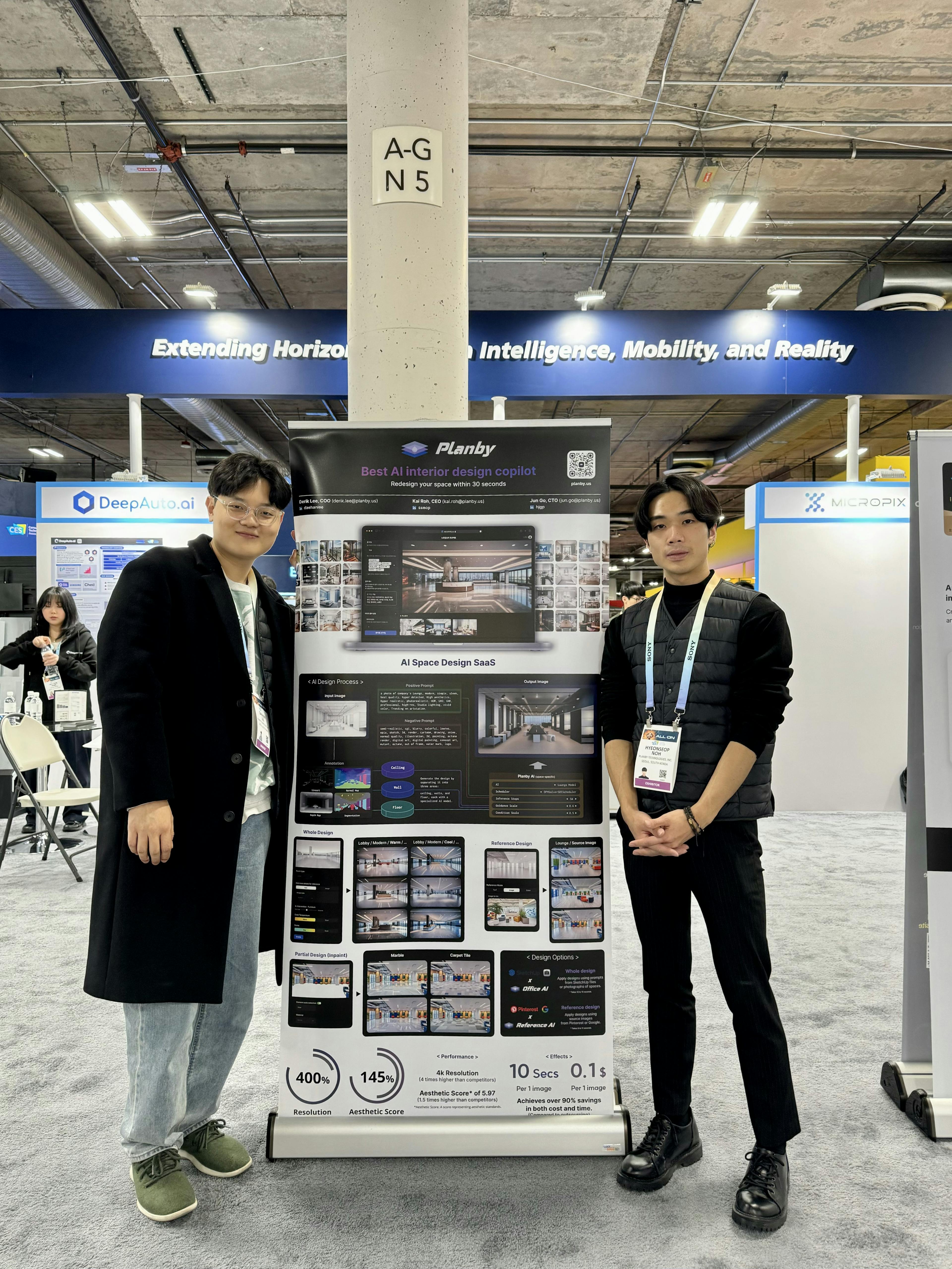 Participating in CES 2024! (with KAIST)