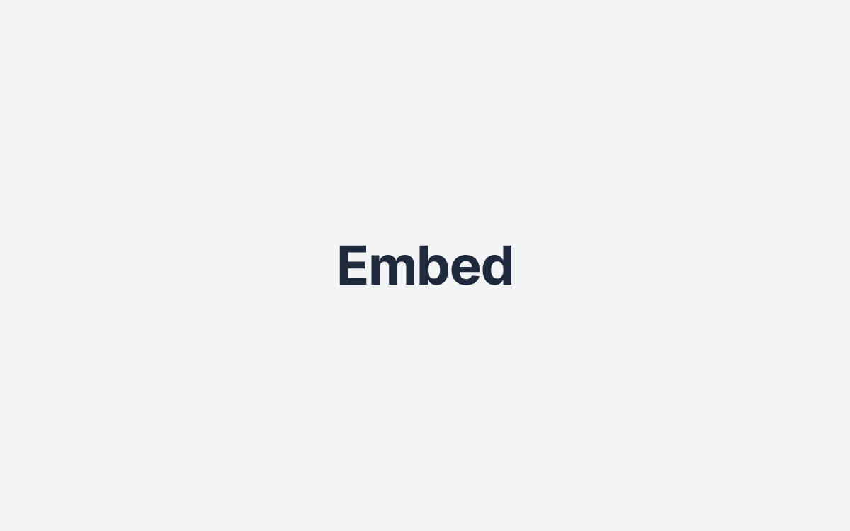Embed